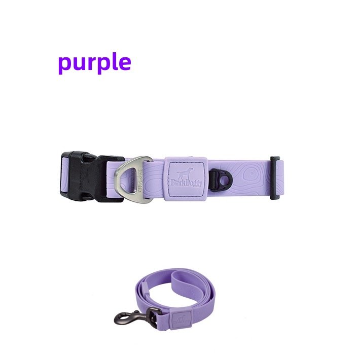 Promotional Sale PVC Colorful Pet Leash Adjustable Buckle D Buckle Pet Collars Leashes for Pets