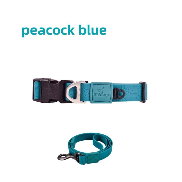 Promotional Sale PVC Colorful Pet Leash Adjustable Buckle D Buckle Pet Collars Leashes for Pets