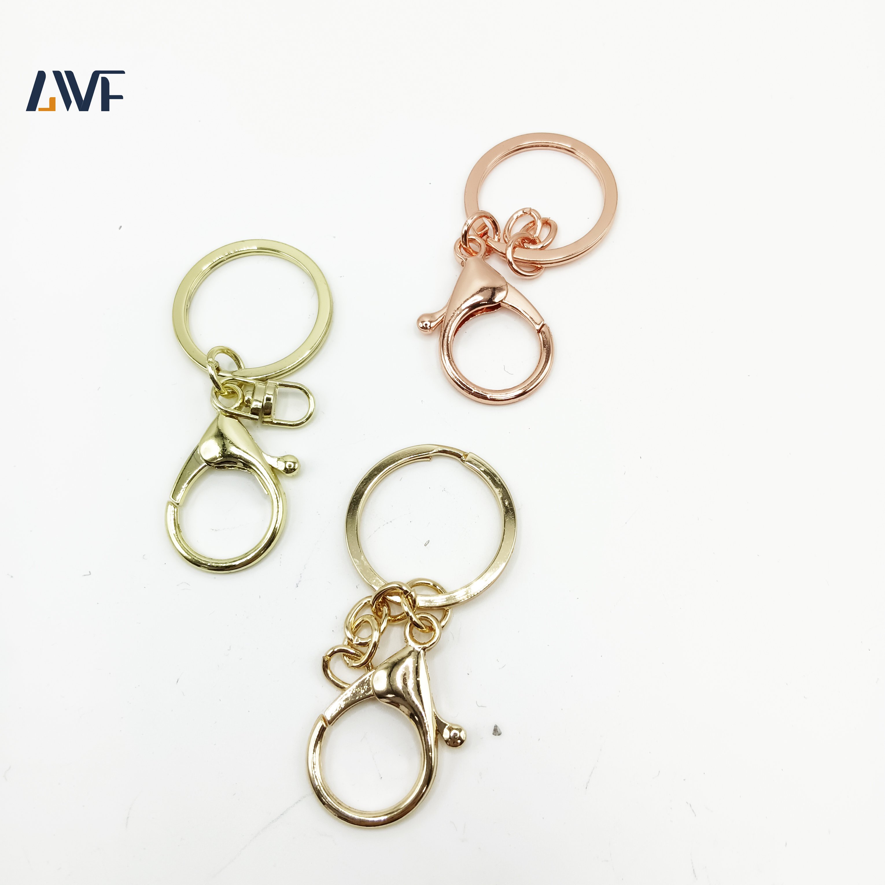 Factory Sale Metal Dog Buckles Handbag Slider Quick Metal Lacing Swivel Snap Hook Buckle Chain