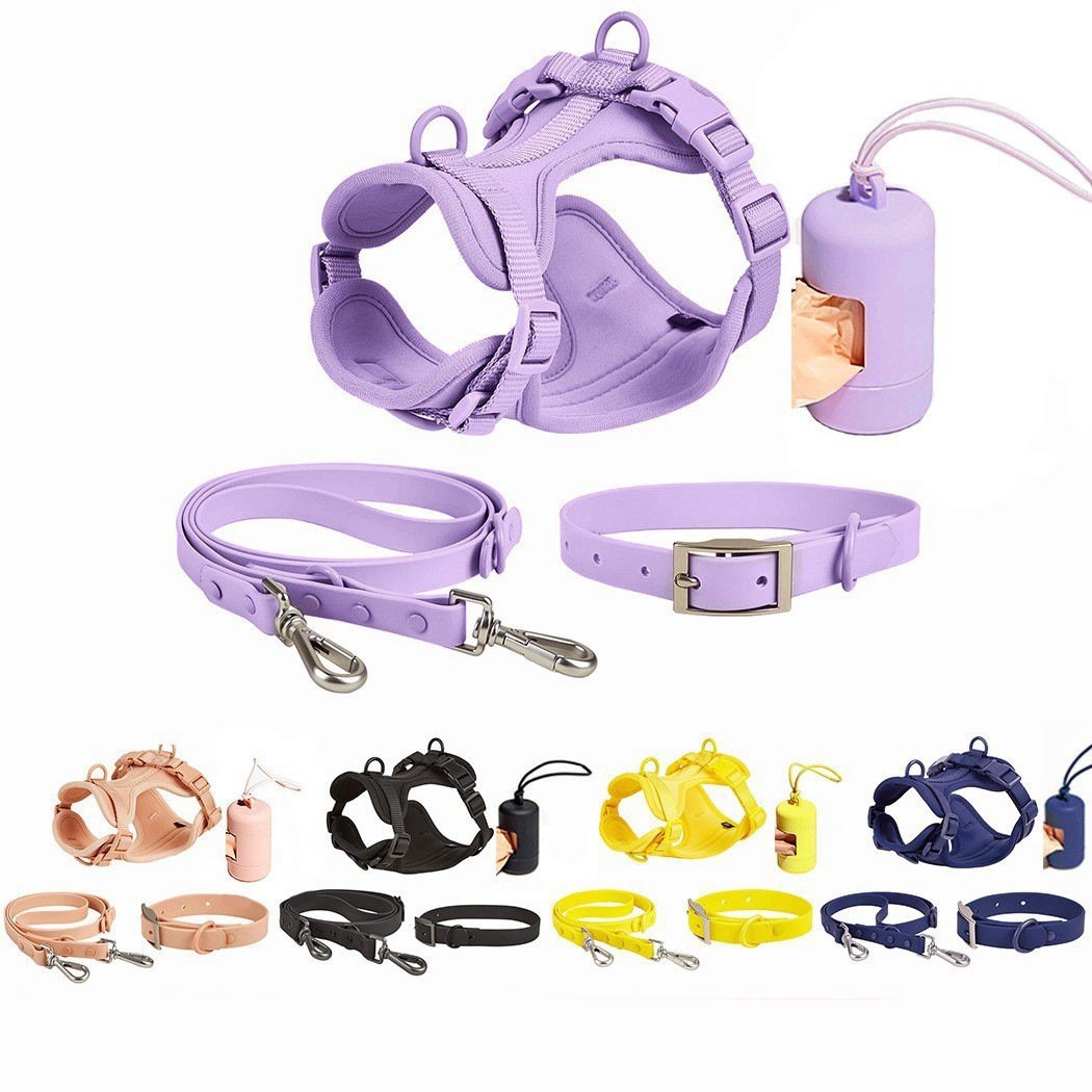 Manufacturer's factory PVC coated luxury pet collars and belts