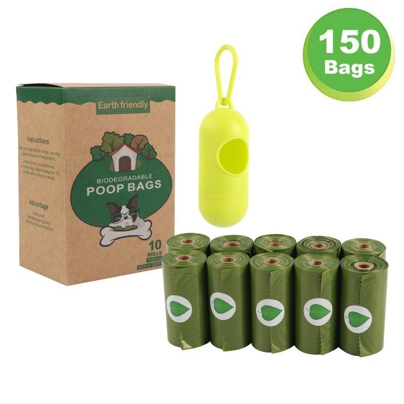 Custom Eco-friendly Bio Degradable Dog Cornstarch Eco Friendly Compostable Biodegradable Poop Bags For Pet Poop