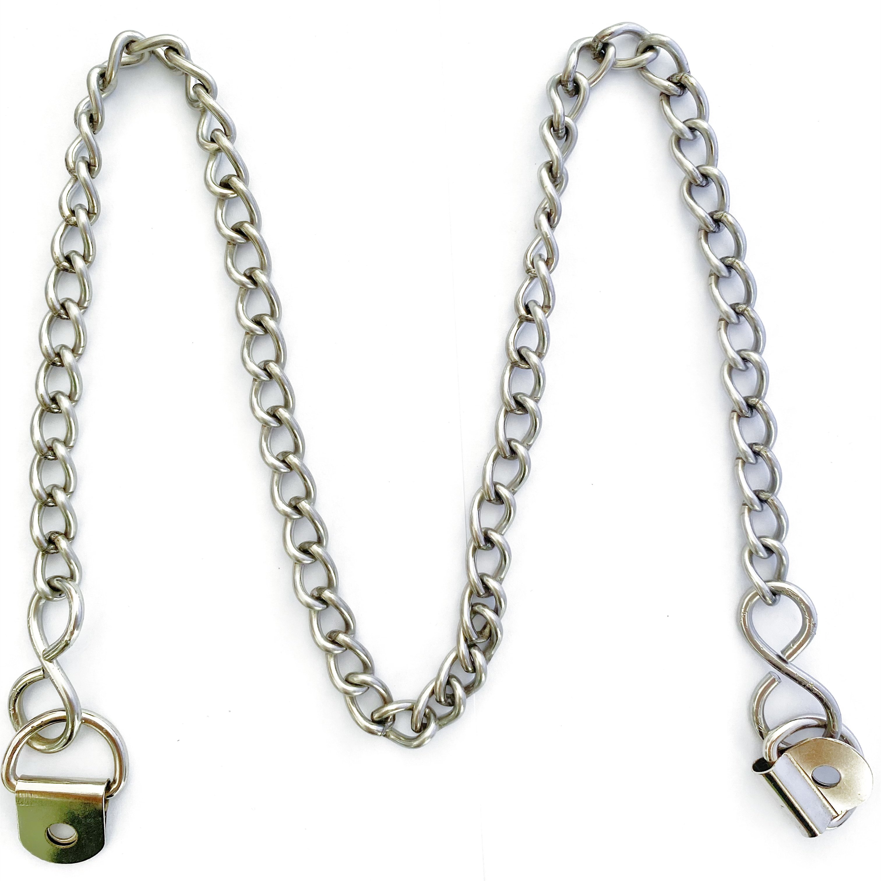 High Quality Collar Training Iron Twisted Chain Dog Leash Pet Chain Collar Tie Dog Stainless Steel P Chain
