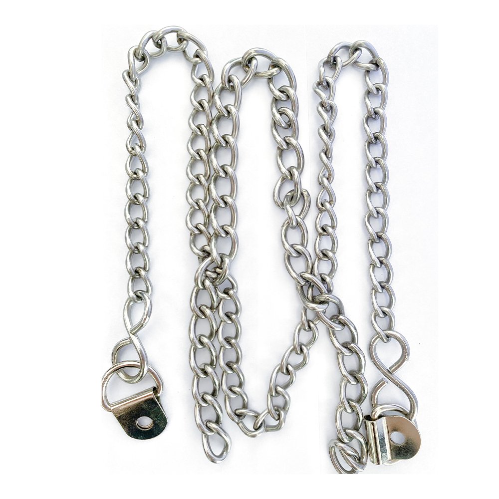 High Quality Collar Training Iron Twisted Chain Dog Leash Pet Chain Collar Tie Dog Stainless Steel P Chain