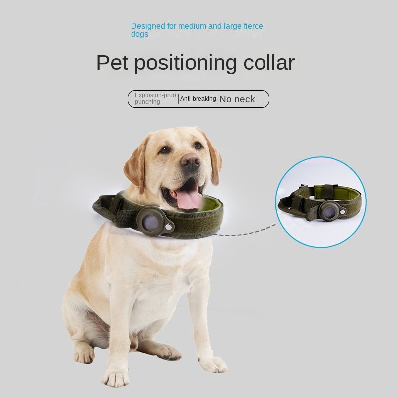 New Pet Positioning Collar Medium Large Dog Mobile Phone Monitoring Release Pair Dog Harness Tracking Device Dog Leash