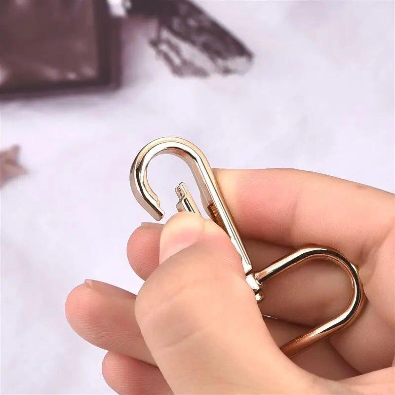 Metal Detachable Openable Swivel Leather Bag Handbag Shoulder Strap Belt Clasp Trigger Buckle Key Ring Dog Chain Collar Snap DIY