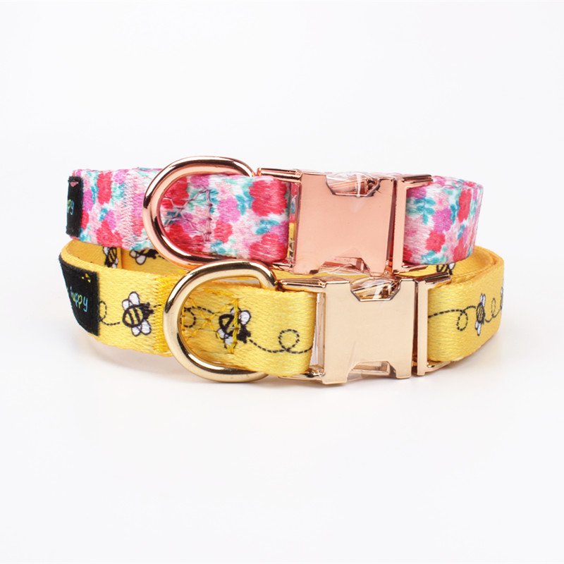 Luxury Designer Custom Dog Collar Metal Buckle Hardware other pet collars, leashes & harnesses