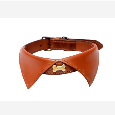 Custom Popular Luxury Dog Collar Custom Logo Leather Dog Collars Available in Multiple Colors