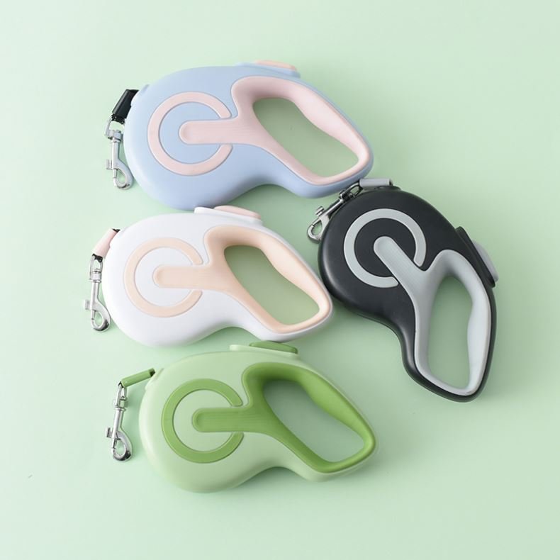 2024 New Top Seller Custom Logo Pet Dog Leash Nylon Automatic Retractable Dog Leash Wholesale