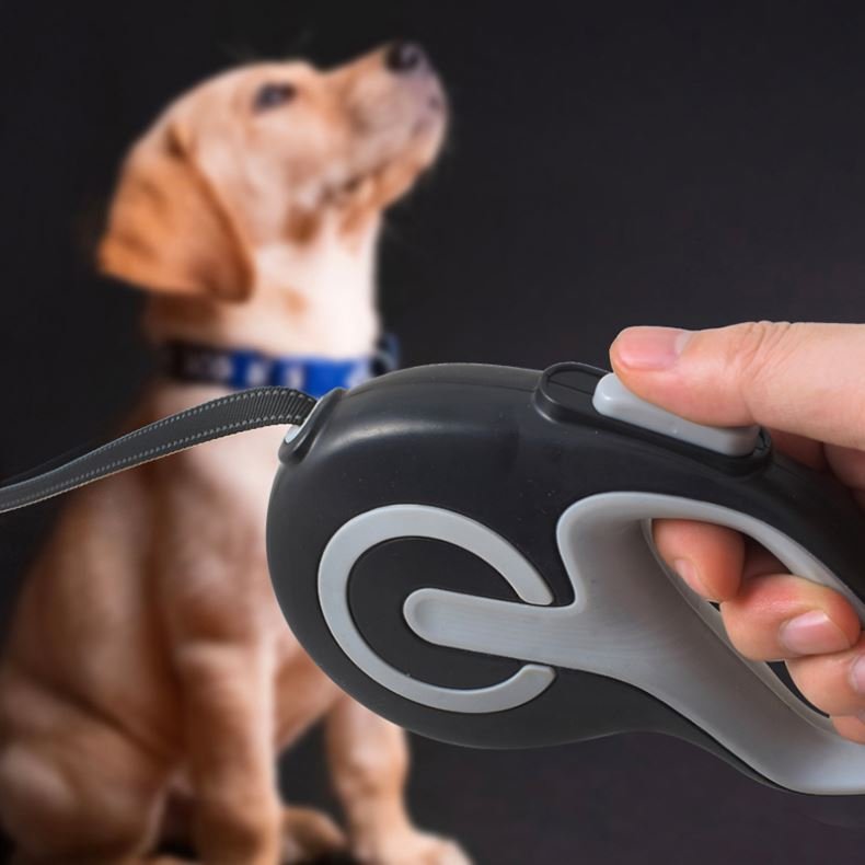 2024 New Top Seller Custom Logo Pet Dog Leash Nylon Automatic Retractable Dog Leash Wholesale