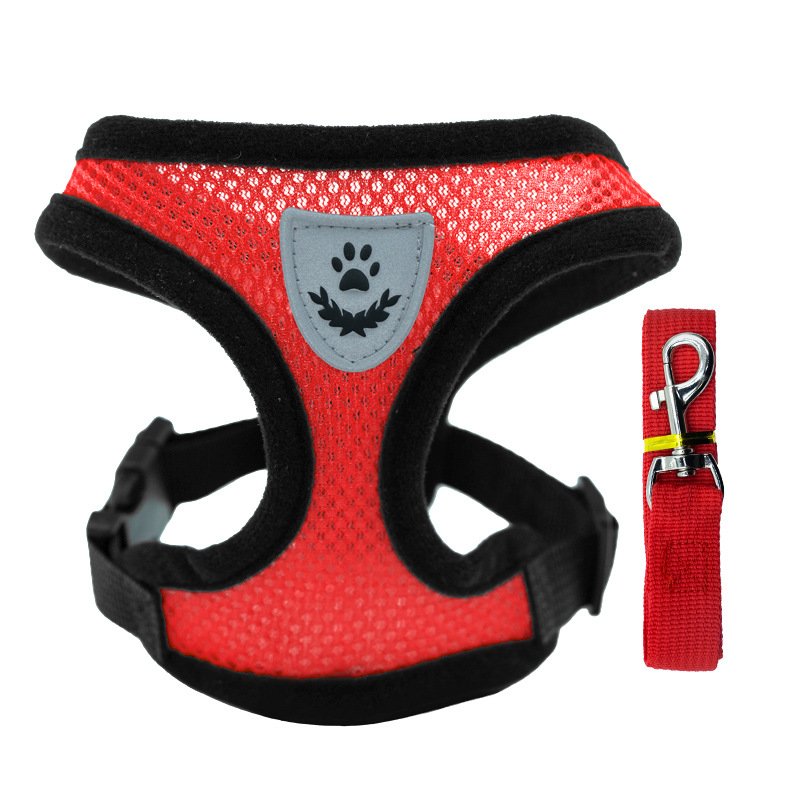 2024 New Retractable dog leash Adjustable Strap Pet Cat Dog Chest Harness Vest Leash set pet products