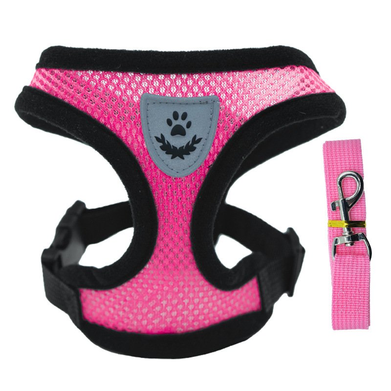 2024 New Retractable dog leash Adjustable Strap Pet Cat Dog Chest Harness Vest Leash set pet products
