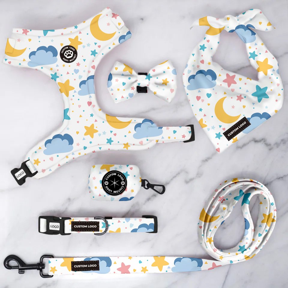 Custom Logo Wholesale Polyester Nylon Designer Luxury Custom Other Pet Collars, Leashes & Harnesses Other Pet Collars, Leashes