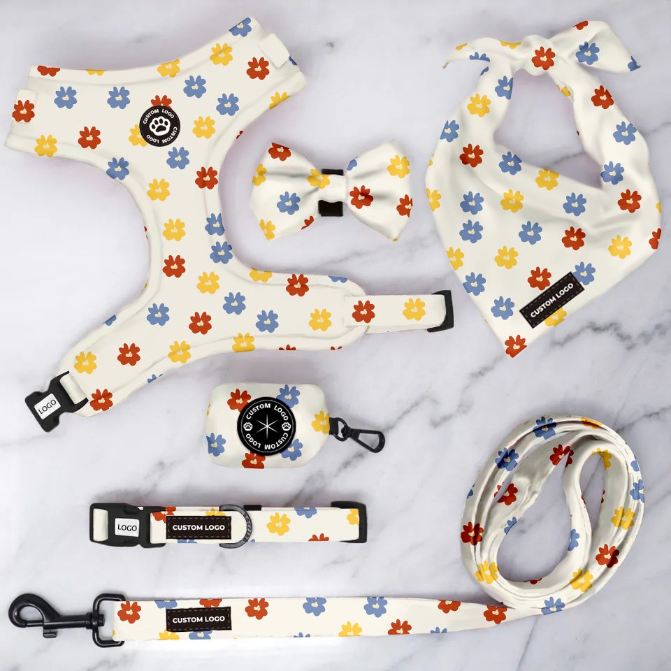 Custom Logo Wholesale Polyester Nylon Designer Luxury Custom Other Pet Collars, Leashes & Harnesses Other Pet Collars, Leashes