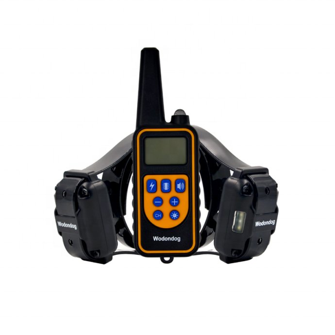 Wodondog L880-2 Rechargeable Waterproof Ip67 Dog Training Collars With 800m Remote For 2 Dogs