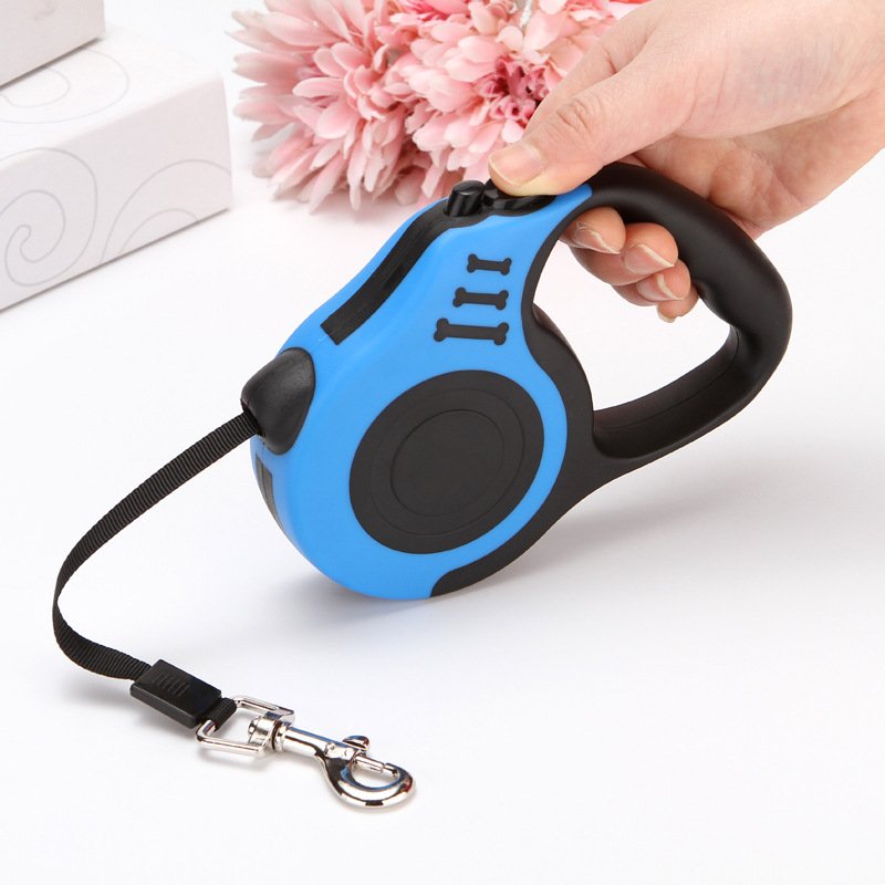 OEM/ ODM low MOQ pet leashes customized pet accessories Textured Retractable Dog Leash for Dogs