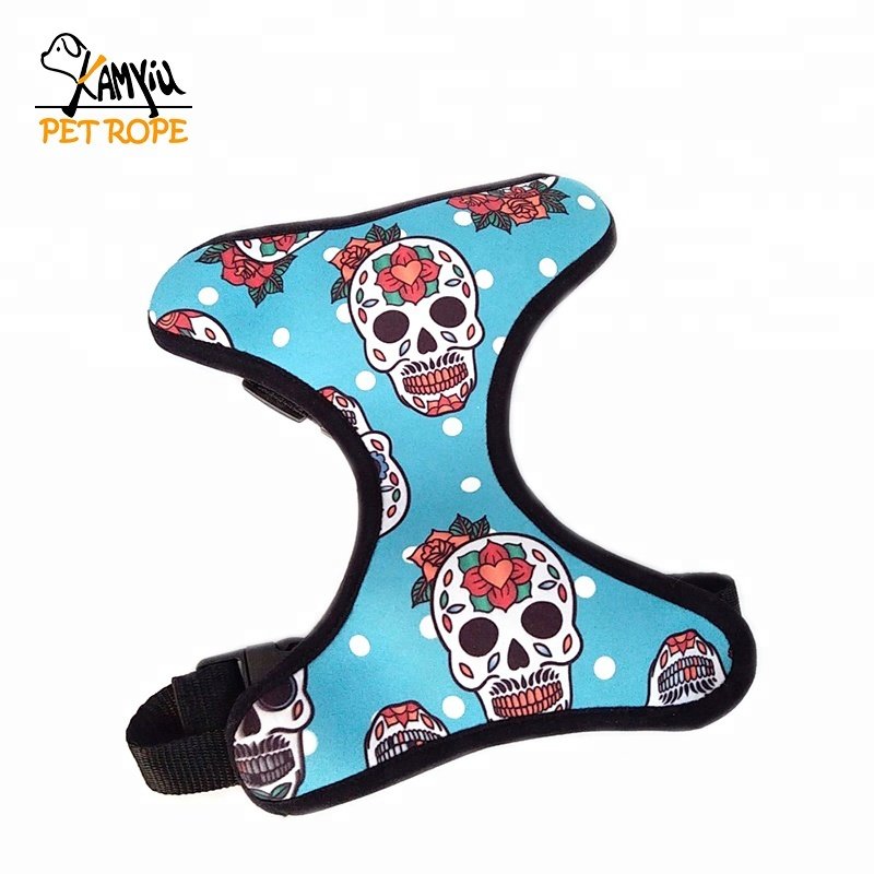 cute harness for dachshunds with ice cream print wiener dog harness with leash