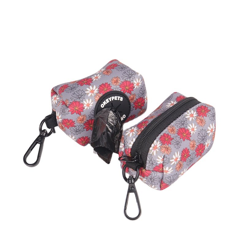 2023 Waterproof Poo Bag Custom Design Pet Poop Baggies For Dog Waste Resistant Poop Dispenser OEM Dog Carrier Bag Leash Holder