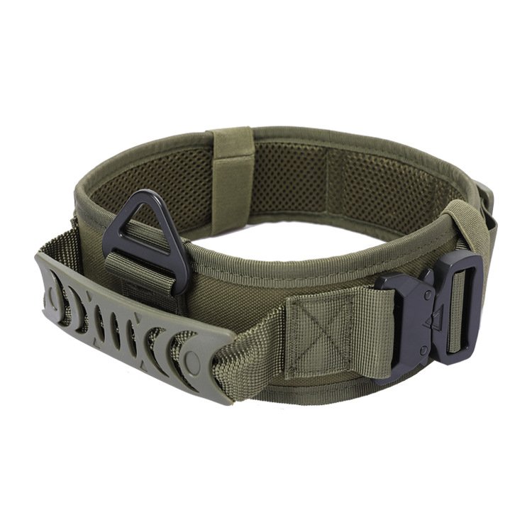 Customization High Quality Nylon Wear-resistant Multi-color Adjustable Outdoor Tactical Training Pet Dog Collar