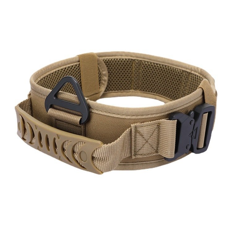 Customization High Quality Nylon Wear-resistant Multi-color Adjustable Outdoor Tactical Training Pet Dog Collar