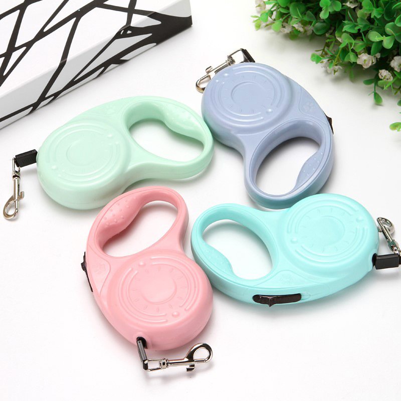 New Design High Quality Outdoor ABS Retractable Automatic Retractable Strong Dog Leash With Handle Pet Traction Rope