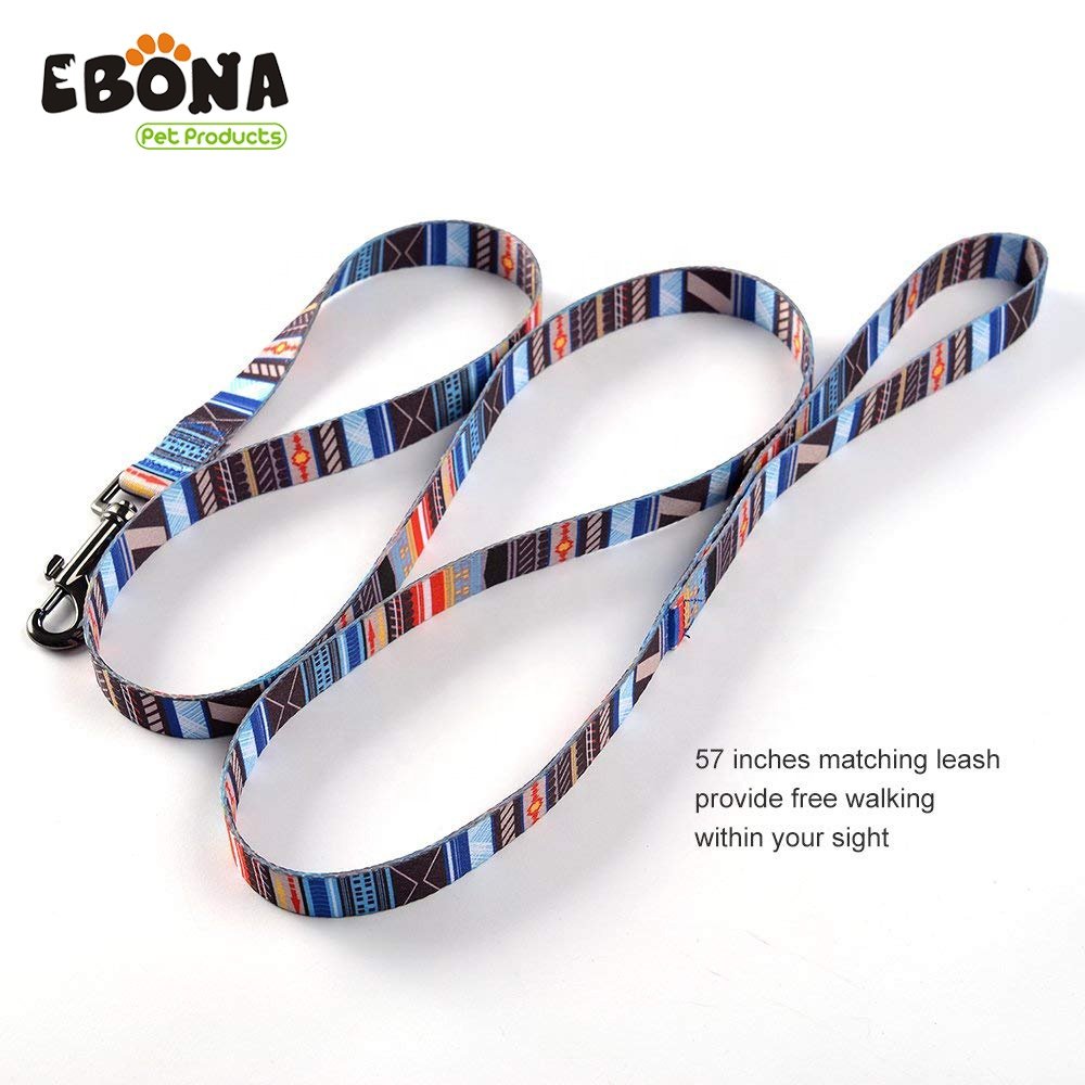 Pet collars and lead set,dog collar and leash set,dog collar leash