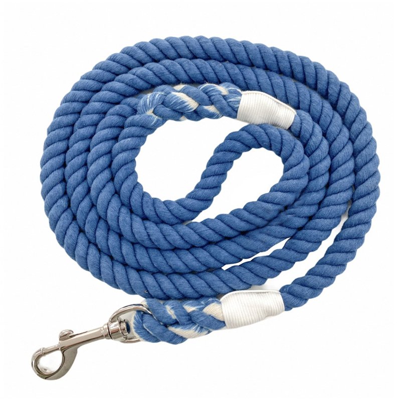 High Quality Retracting Cotton Rope Dog Leashes for Medium Dogs Outdoor Classic Pet Leash Factory Wholesale