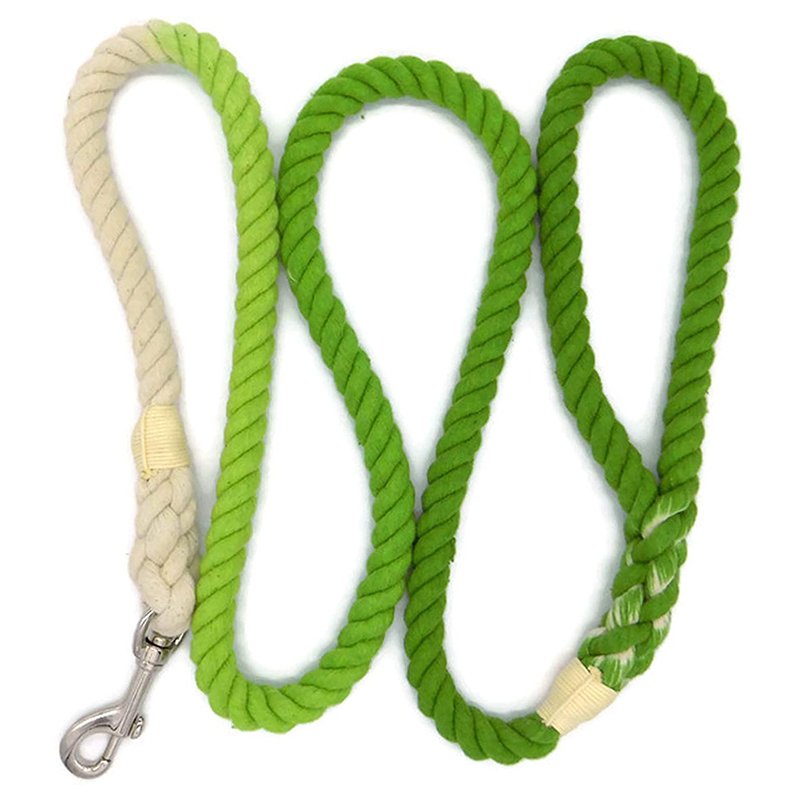 High Quality Retracting Cotton Rope Dog Leashes for Medium Dogs Outdoor Classic Pet Leash Factory Wholesale