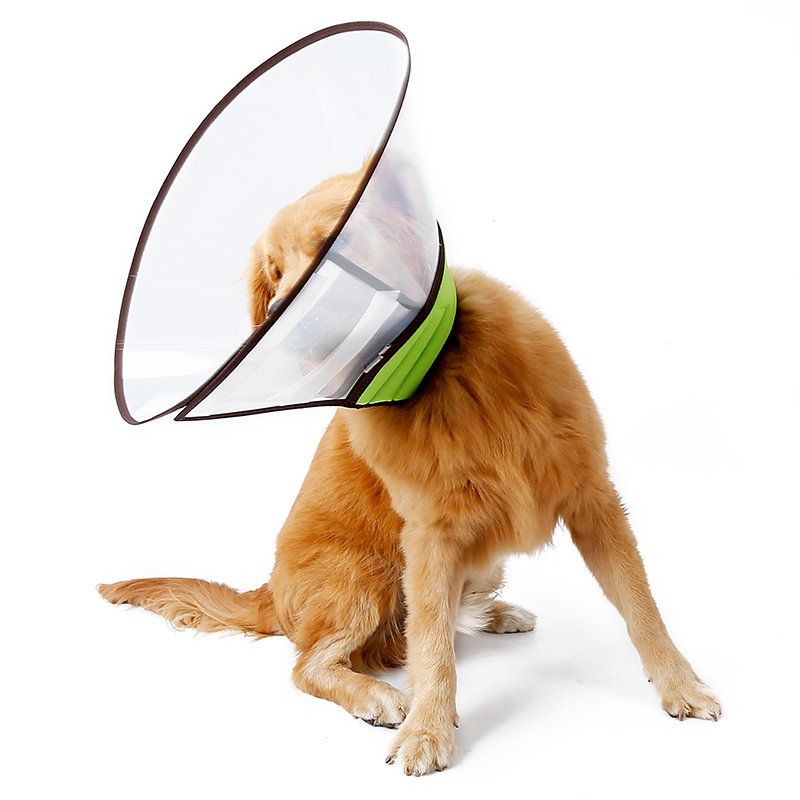 Large Pet Health After Surgery Elizabethan Collars Durable Recovery Dog Cone Collar