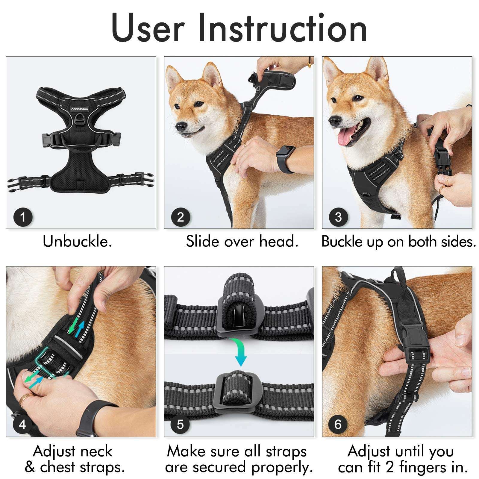 Designers Custom Dog Accessories Adjustable OEM Breathable Dog Training Harness And Leash Set