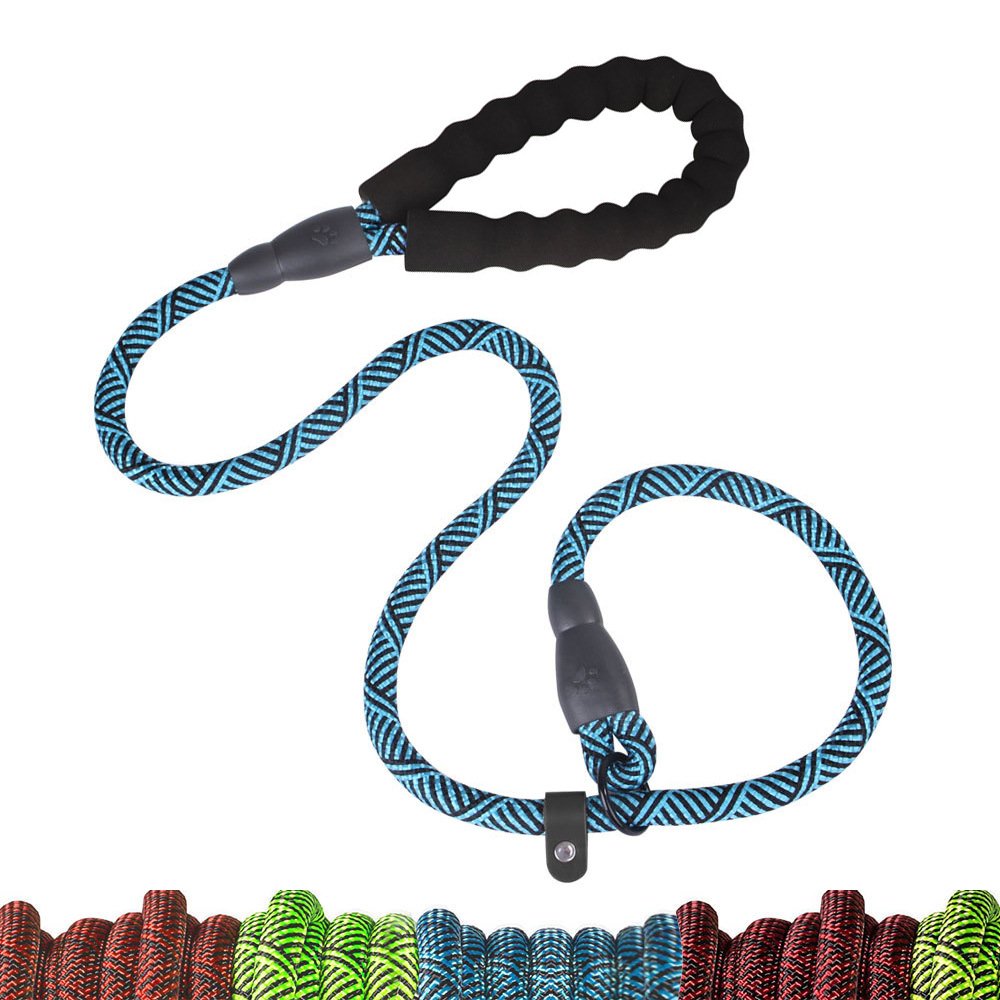 no-pull dog training pet head collar leashes nylon pet strap double end elastic bungee leash