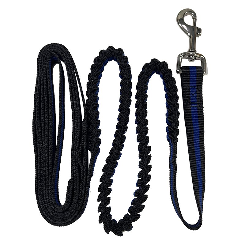 Outdoor Pet Leash - Core Elastic Traction Rope for Medium and Small Dogs, Shock-Absorbing Stretchable Dog Leash