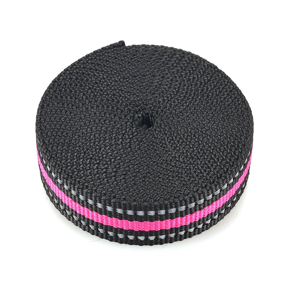Customized Reflection Webbing Straps For Pet Products Pet Collar Pet Leashes Spot Goods Available