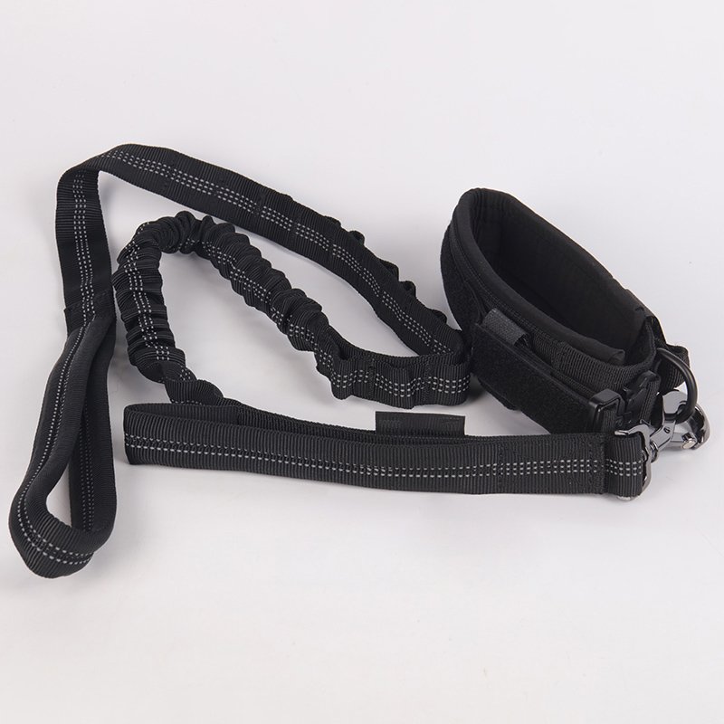 Custom Pet Bed Heavy Duty Nylon Wide Brown Black Blank Dog Collar And Leash Set For Strong Big Large Breed Dog