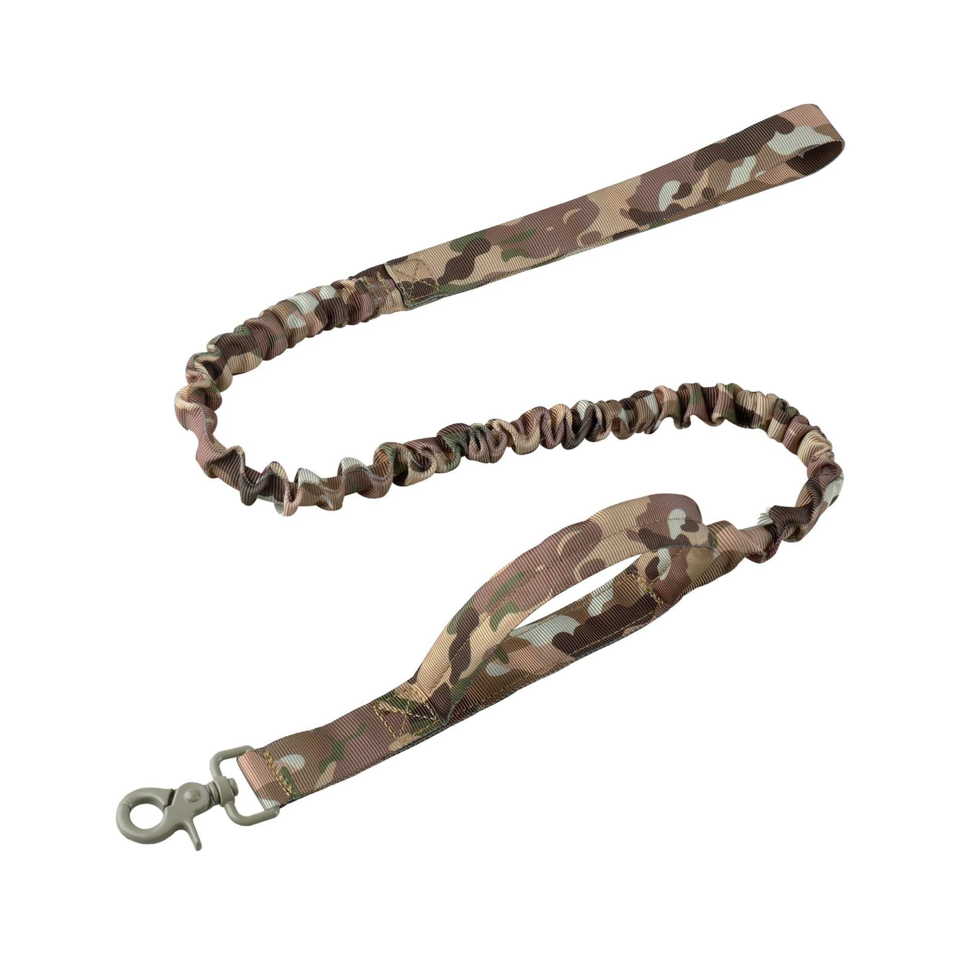 Factory Sale Adjustable Training Tactical Stretchy Dog Leash With Durable Handle