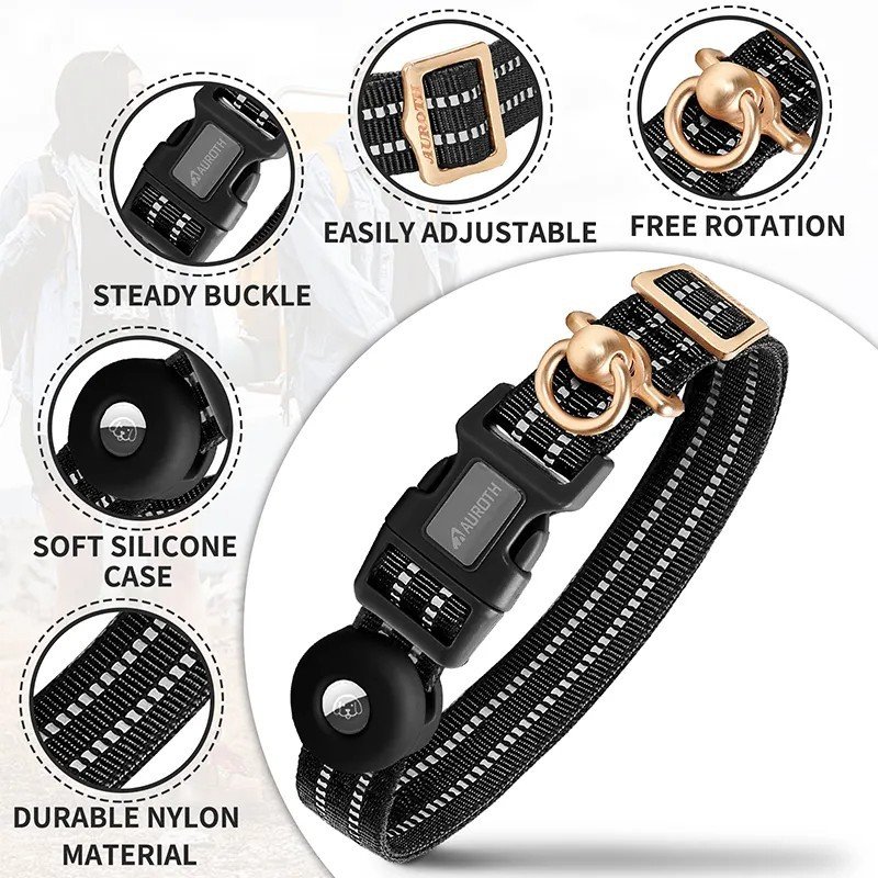 Custom Tactical Dog collar And leash Harness Set Nylon Durable Tactical No Pull Reflective Breathable Adjustable Dog Harness