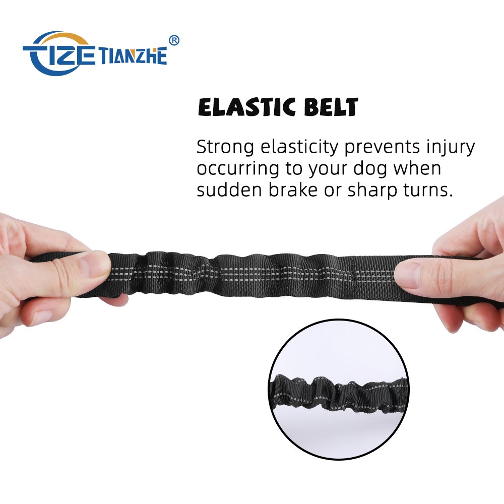A mazon Top Seller Pet Accessories Adjustable Dog Safety Leads Car Vehicle Seat Belt Pet Seatbelt