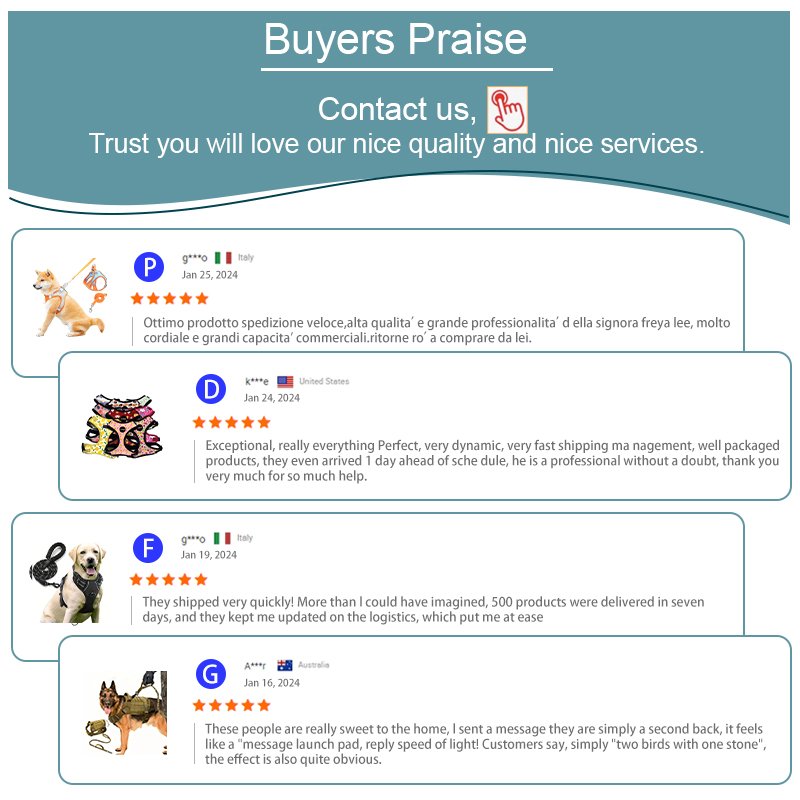 Custom oem logo luxury pet dog accessories products supplie retractable dog collar leash wire training harness set for dogs