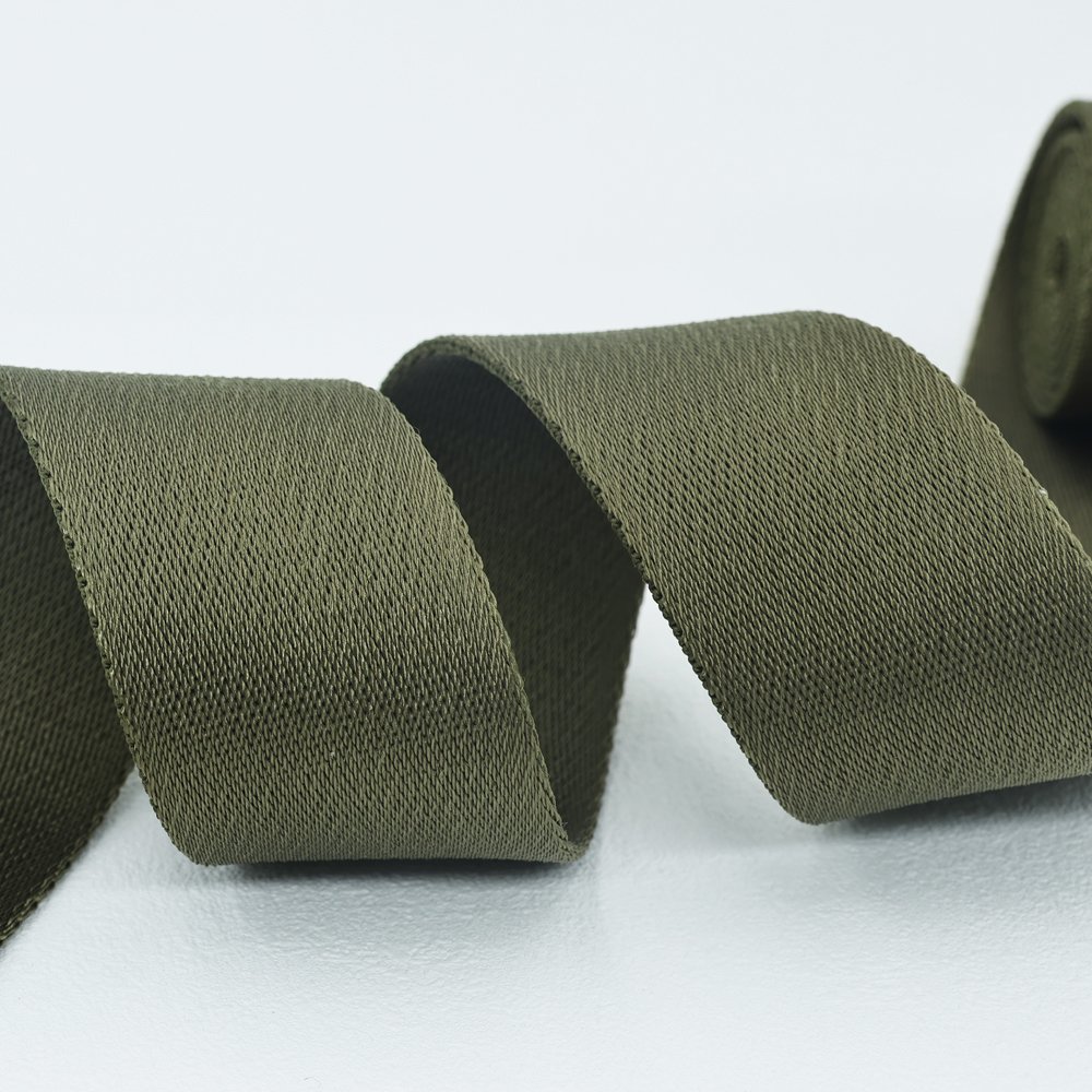 High quality soft nylon webbing Custom color size logo nylon webbing for belt bag strap pet collar leash