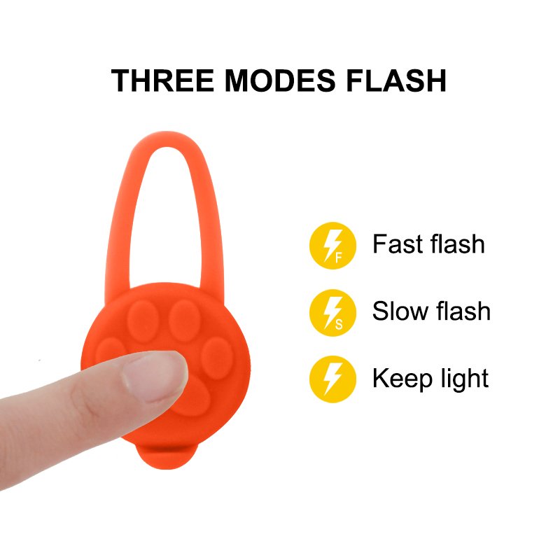 2024 New wn Hot Sale Custom Waterproof Safety Light LED Pet Tag Products ID Tag