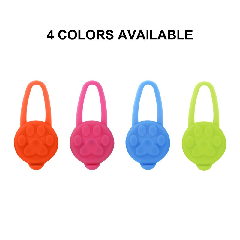 2024 New wn Hot Sale Custom Waterproof Safety Light LED Pet Tag Products ID Tag