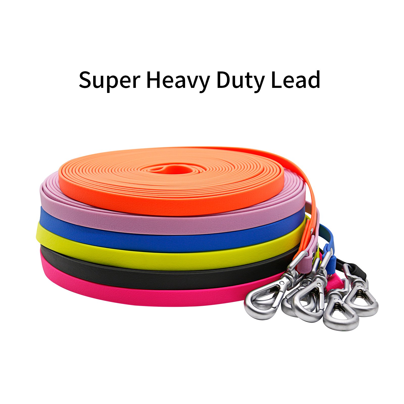 2024 Hot Sales 13mm/16mm PVC Dog Belts Soft Long Pet Leash for Outdoor Training Walking Personalized Features Metal Material