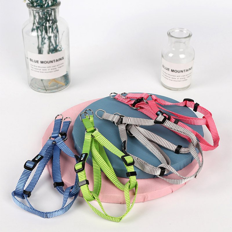 fashion nylon walking dog harness pet vest harness no pull