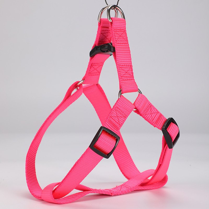 fashion nylon walking dog harness pet vest harness no pull