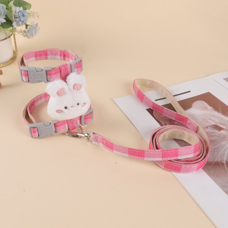 luxury custom nylon rope pet dog leash training dog collar and leash set hook adjustable buckle