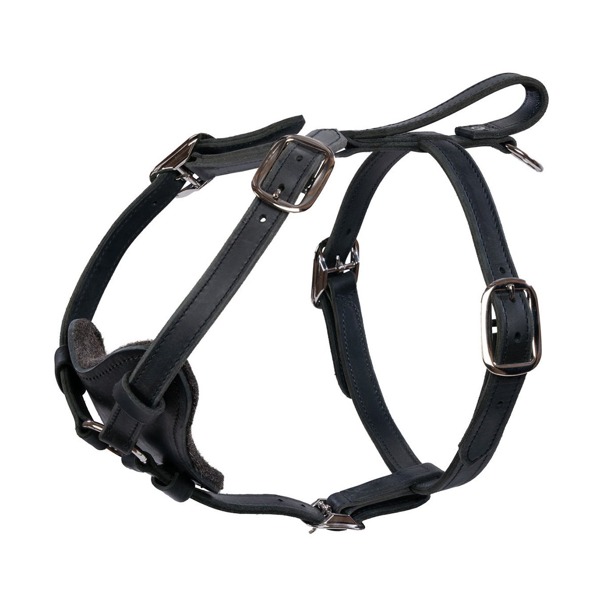 Dog Training Wear Leather Made Dogs Harness Manufacturer High Quality Low MOQ Made In Pakistan Customized Dog Harness OEM