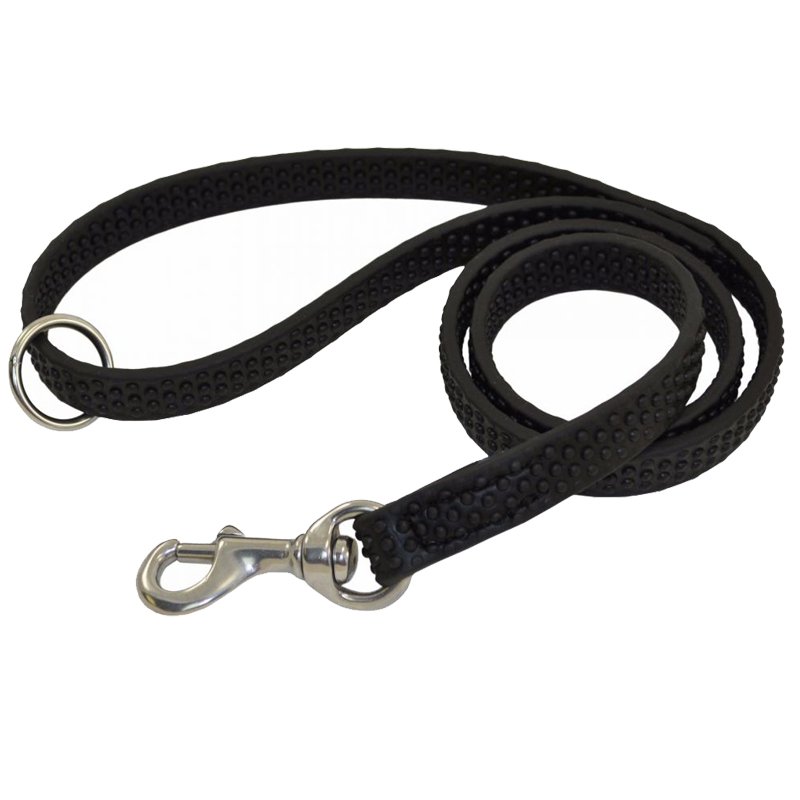 Waterproof PVC Coated Nylon Dog Leash Custom Geat Grip Collar with Padded Lights and Personalized Options for Pet Supplies Solid