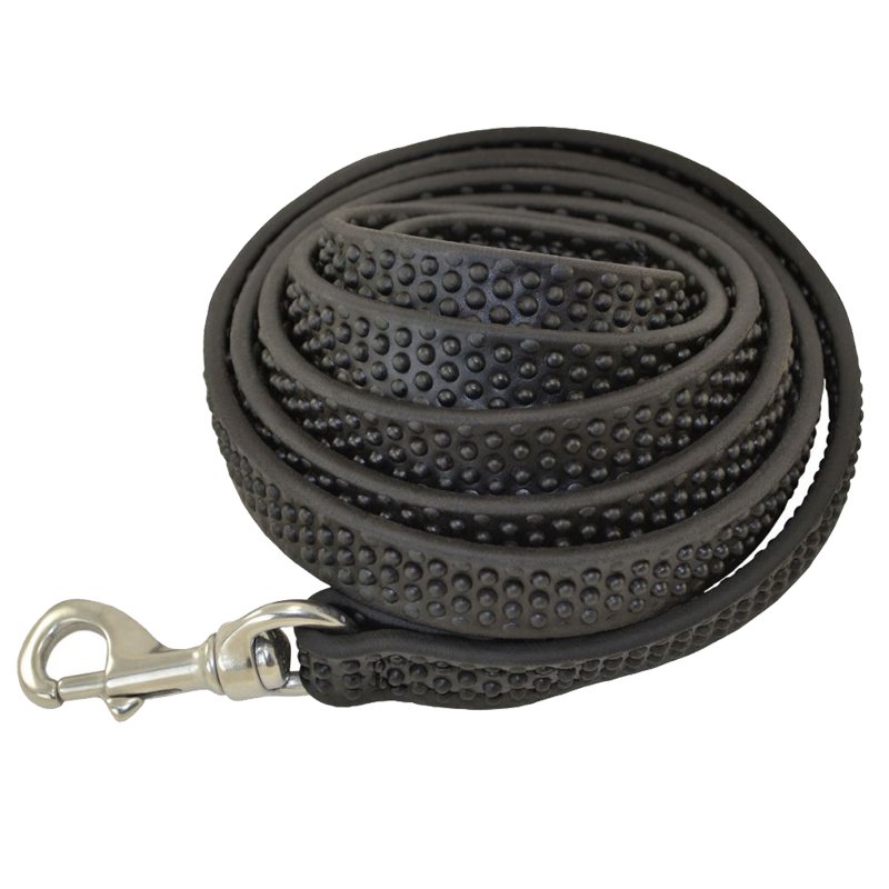 Waterproof PVC Coated Nylon Dog Leash Custom Geat Grip Collar with Padded Lights and Personalized Options for Pet Supplies Solid
