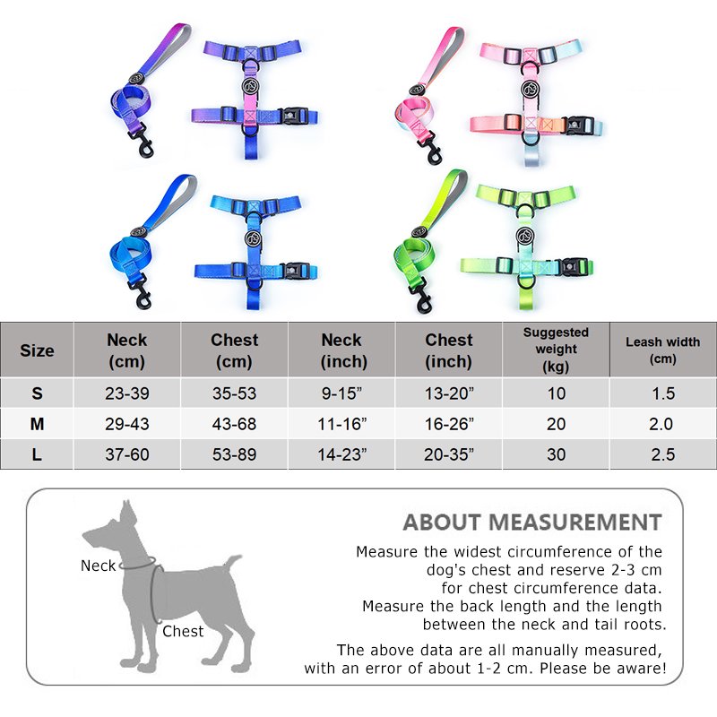 P004-HL manufacturers other pet collars leashes & harnesses high quality webbing dog harness and leash