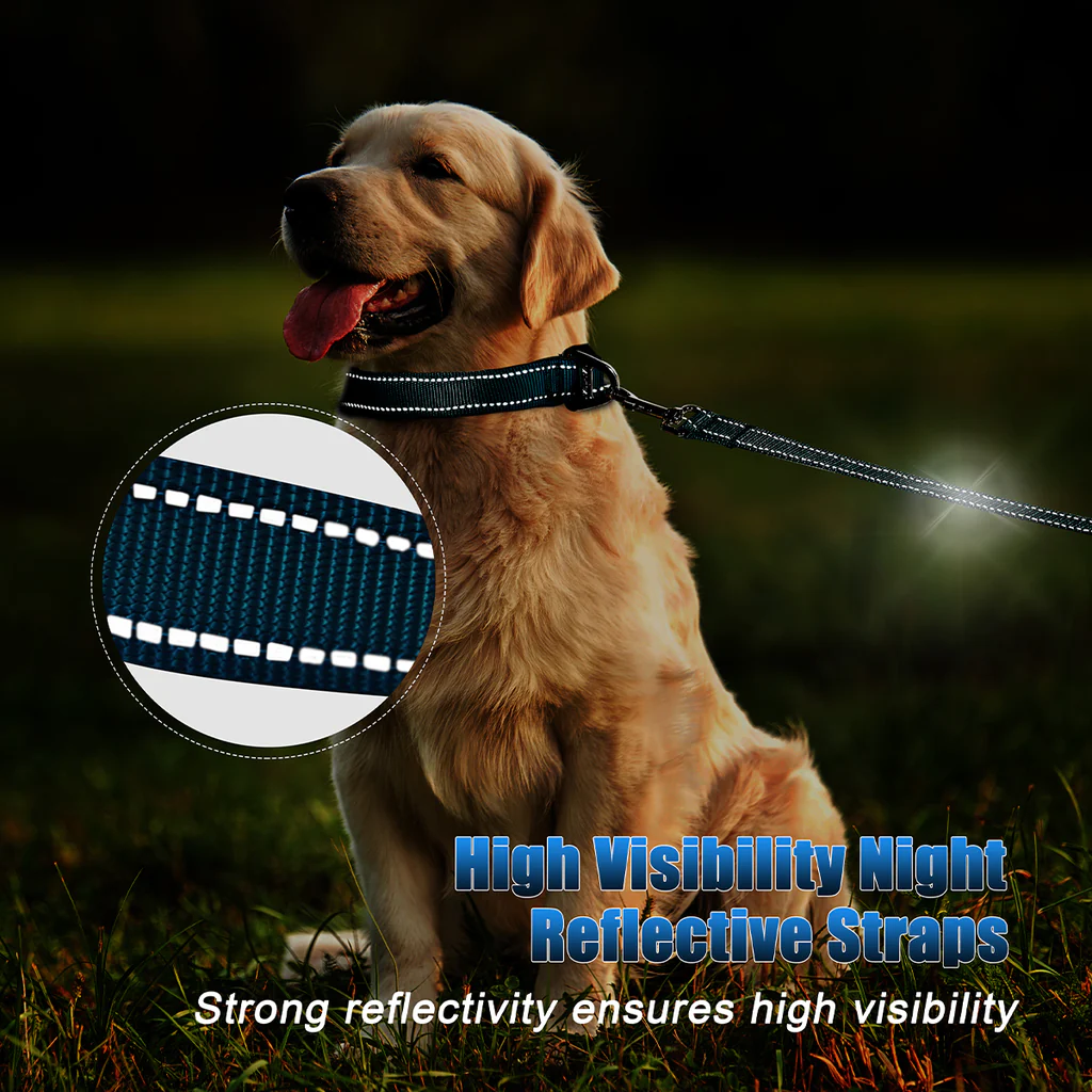 Cheap Wholesale Visibility High Quality Reflective Strap Dog Collar Leash Webbing With Reflective