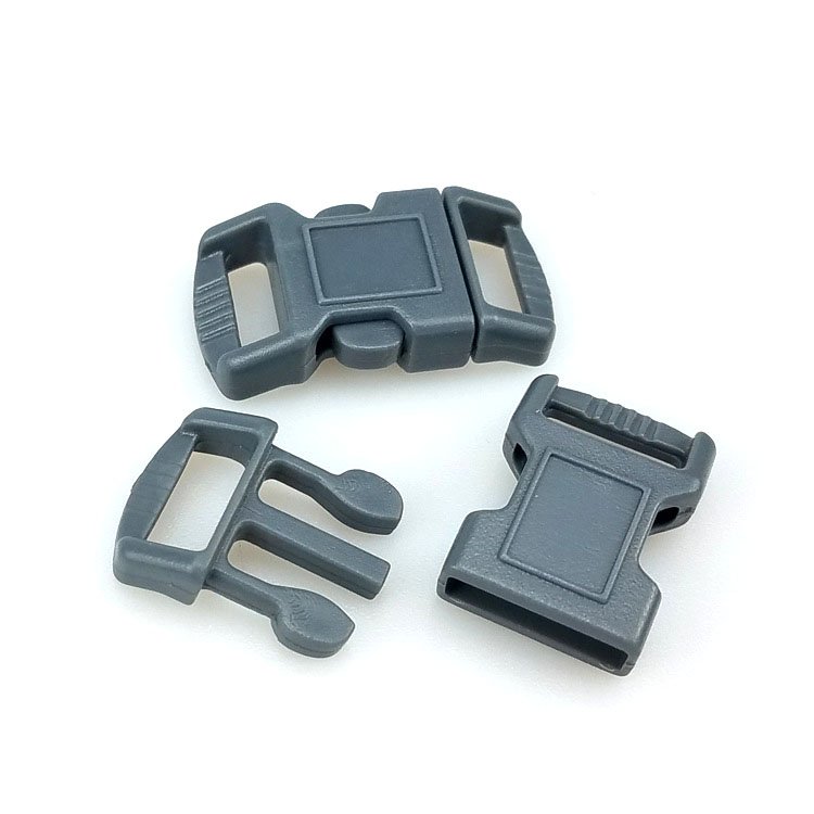 POM 10MM Pet collar quick adjustable plastic buckle
